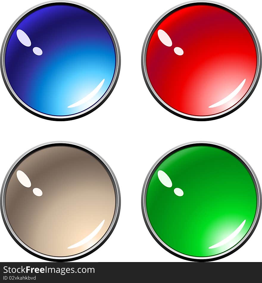 Sample internet buttons different colors. Sample internet buttons different colors