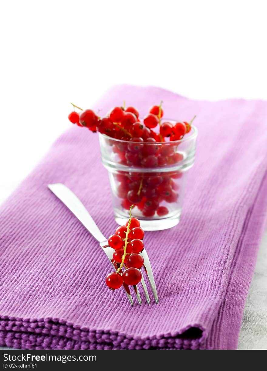 Currant and fork