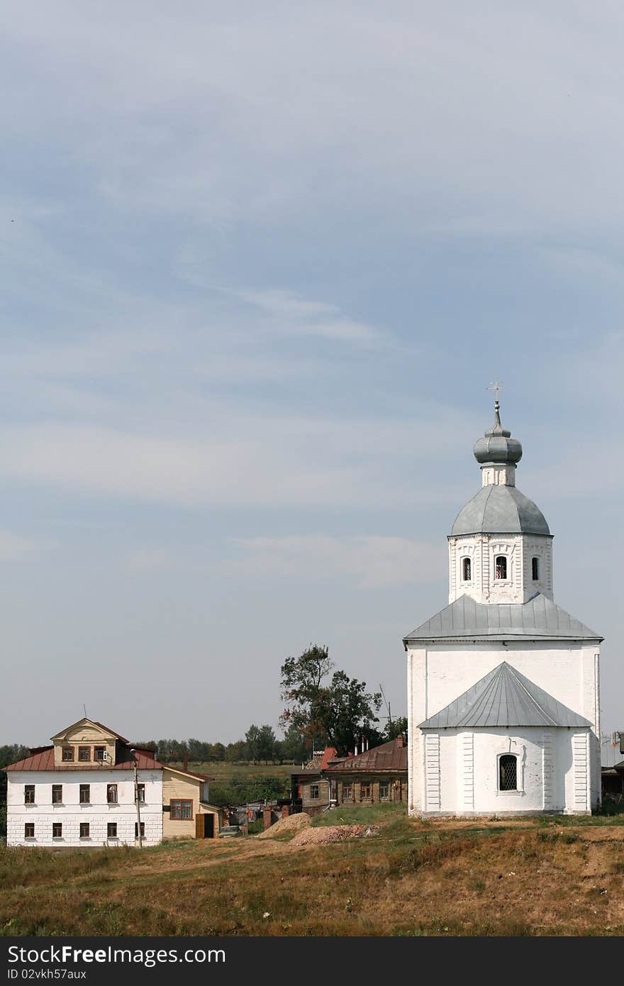 Russian orthodox church in Suzdal Russia