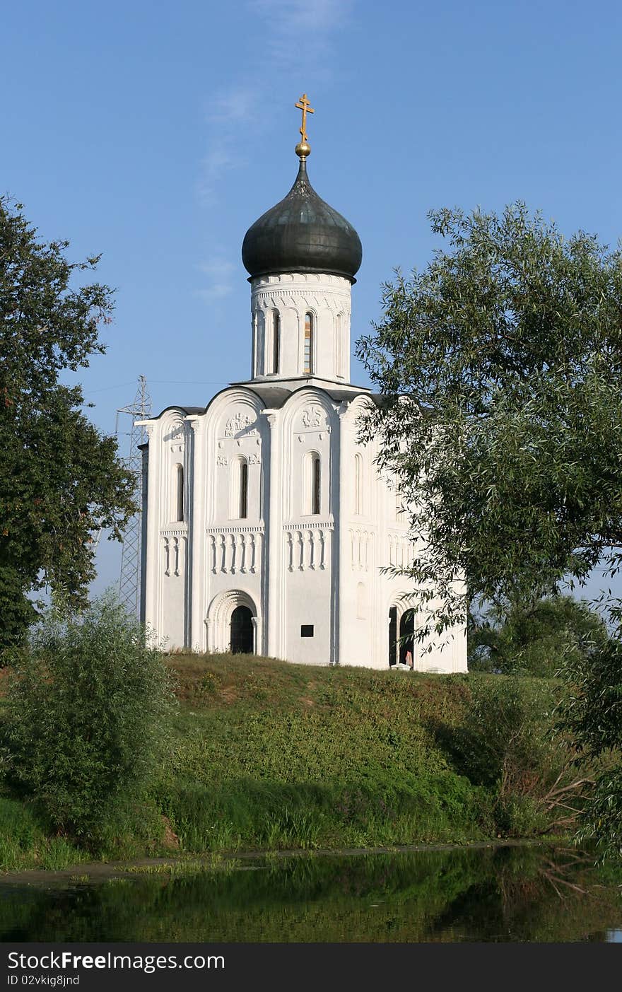 Church on Nerl river in Bogolyubovo