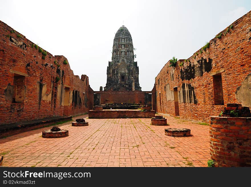 Ayutthay Historical Park in Ayutthaya Thailand. Ayutthay Historical Park in Ayutthaya Thailand