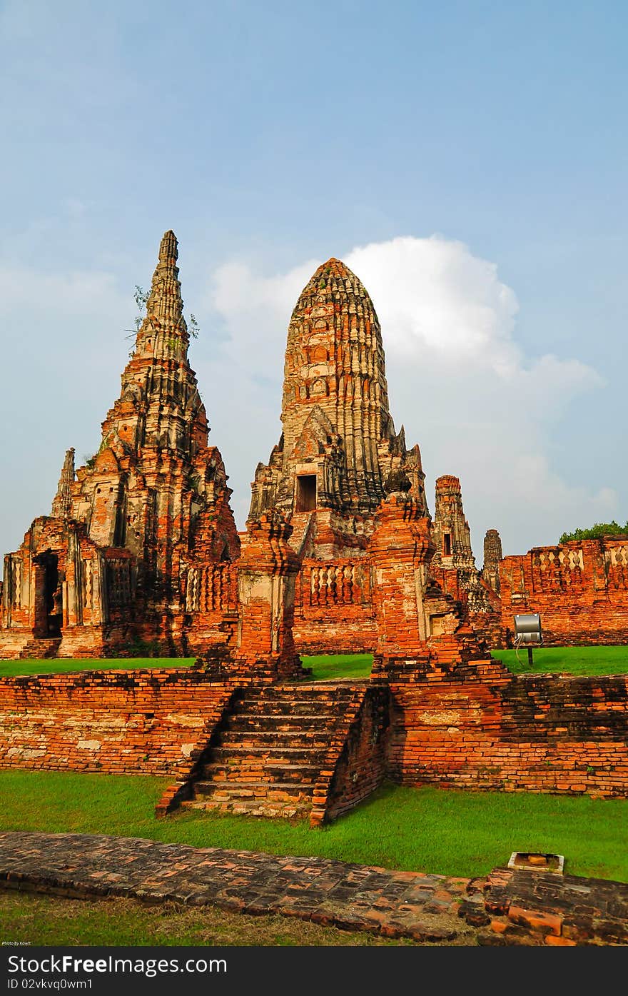 Ayutthay Historical Park in Ayutthaya Thailand. Ayutthay Historical Park in Ayutthaya Thailand