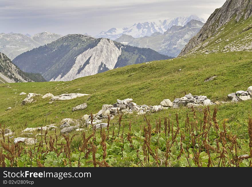 Views from the National Park of La Vanoise. Views from the National Park of La Vanoise