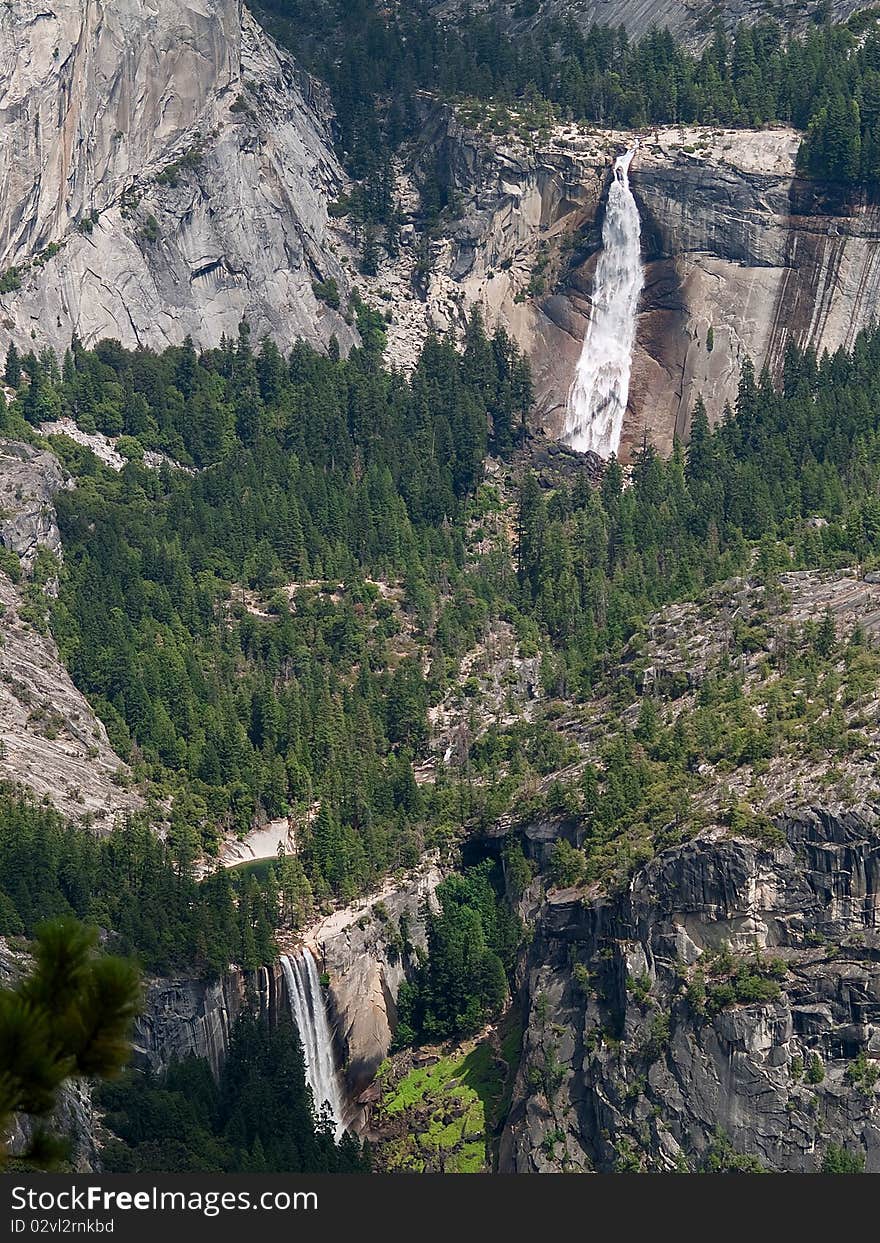 Landscapes from Yosemite National Park in California, USA