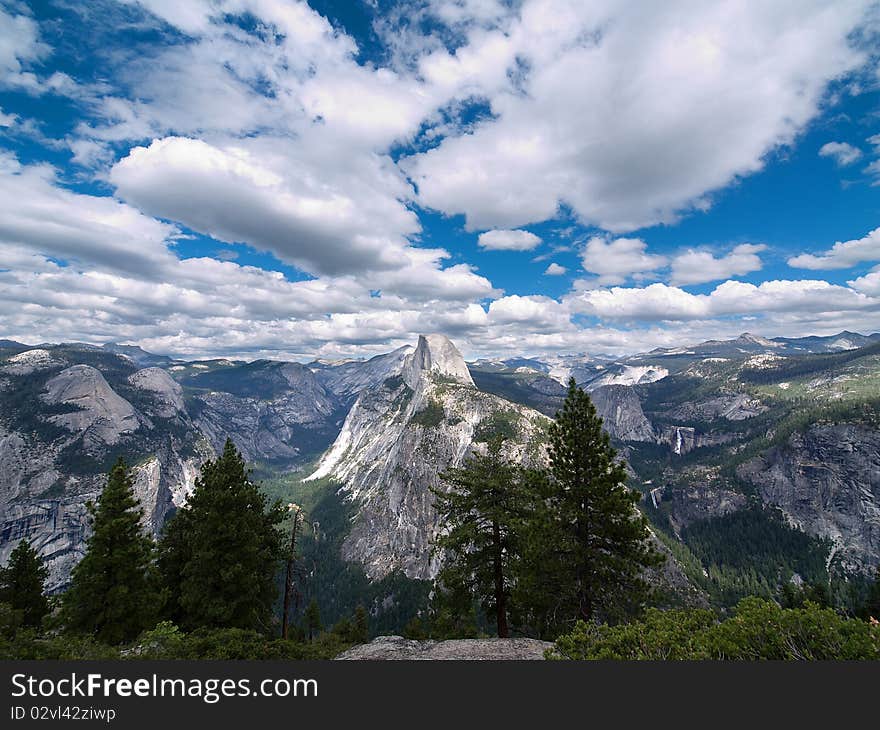 Landscapes from Yosemite National Park in California, USA