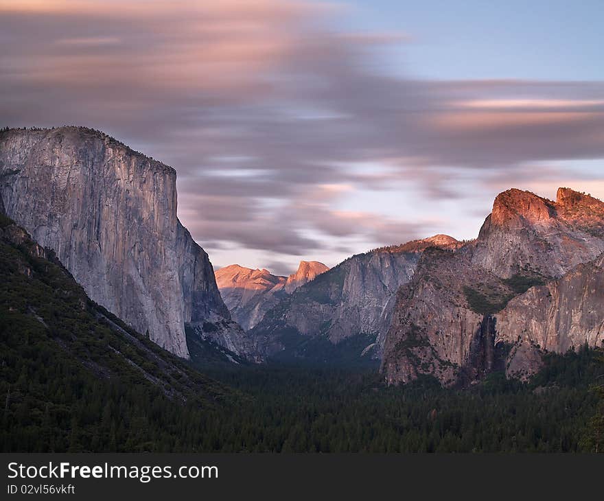 Landscapes from Yosemite National Park in California, USA