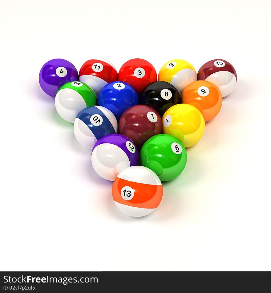 Pool Balls Set