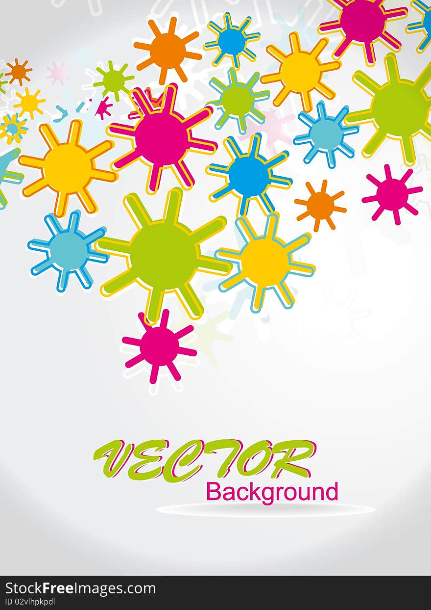 Vector Illustration Of Abstract Background