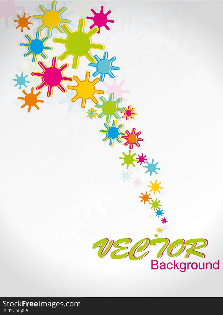 Vector Illustration Of Abstract Background