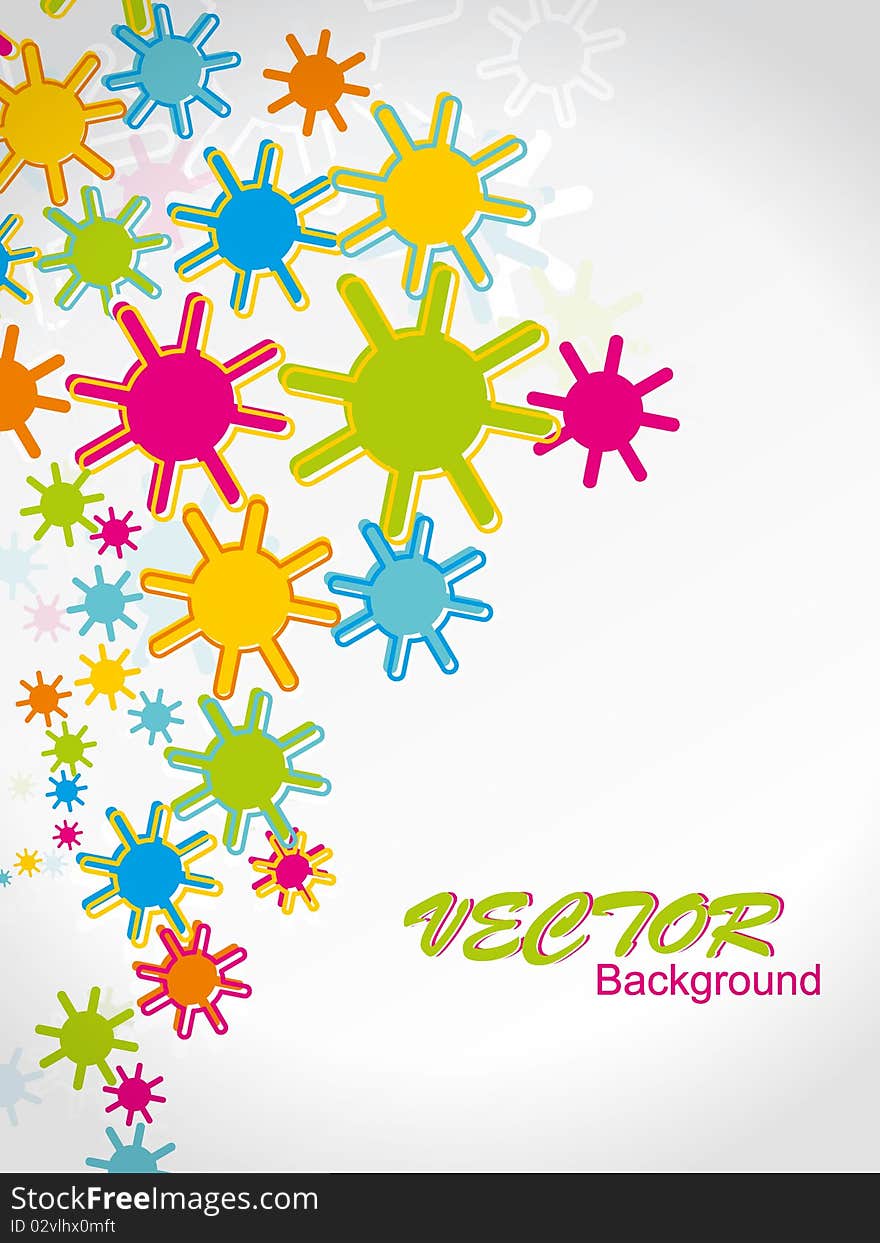 Vector Illustration Of Abstract Background