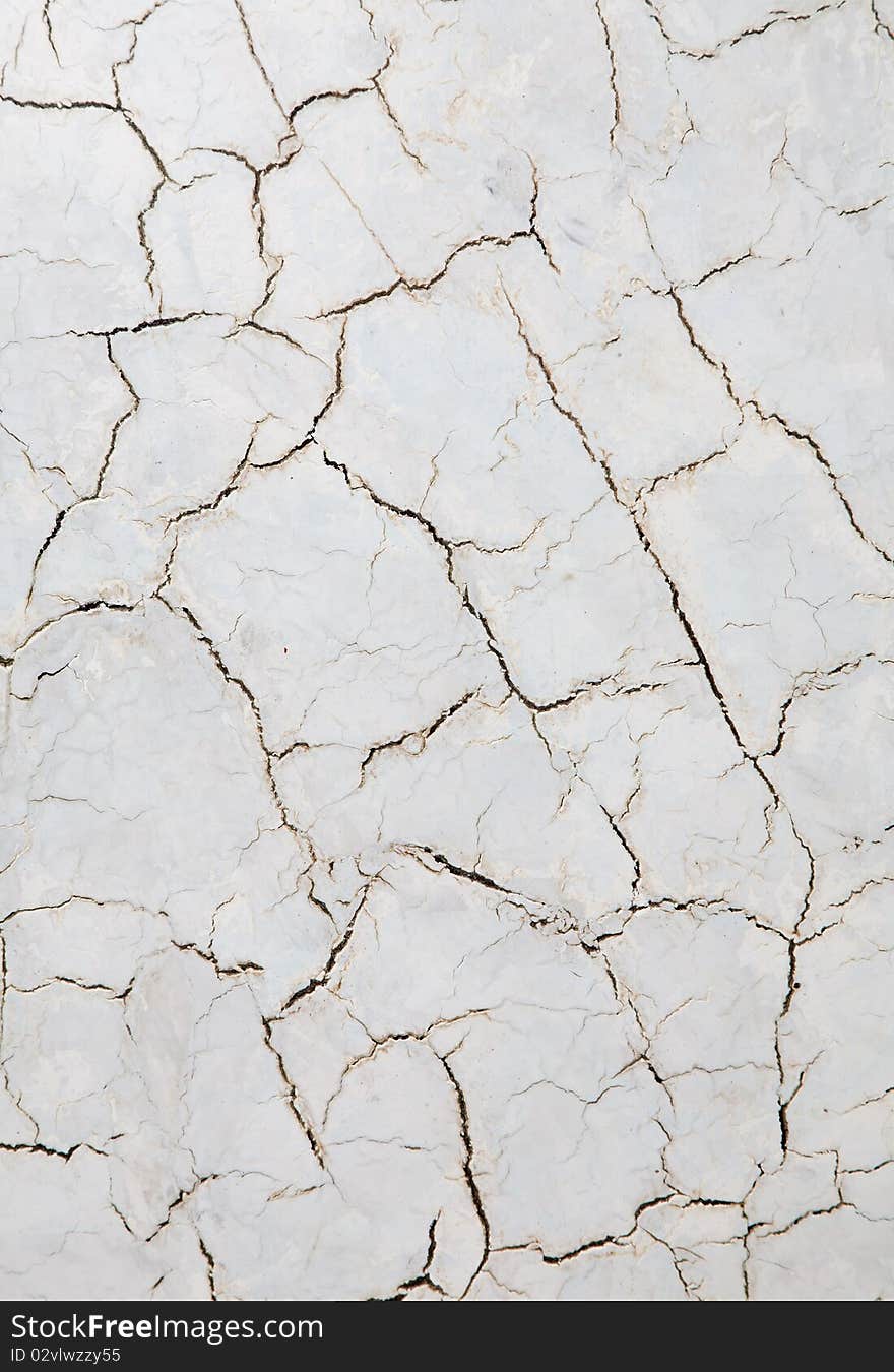 Decorative stucco texture background, cracks