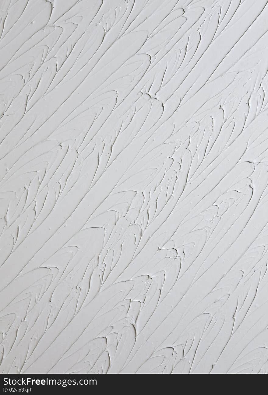 Decorative stucco texture