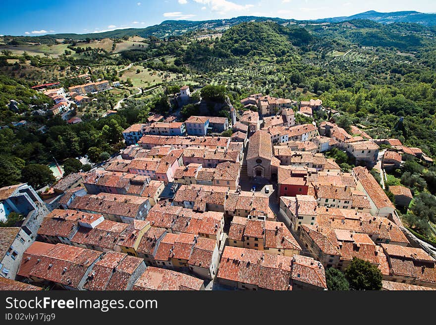 Roccalbegna in Tuscany