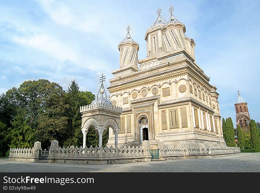 One of the known monastery in Romania, there is the place were rest in peace the last kings and queens of Romania. One of the known monastery in Romania, there is the place were rest in peace the last kings and queens of Romania.