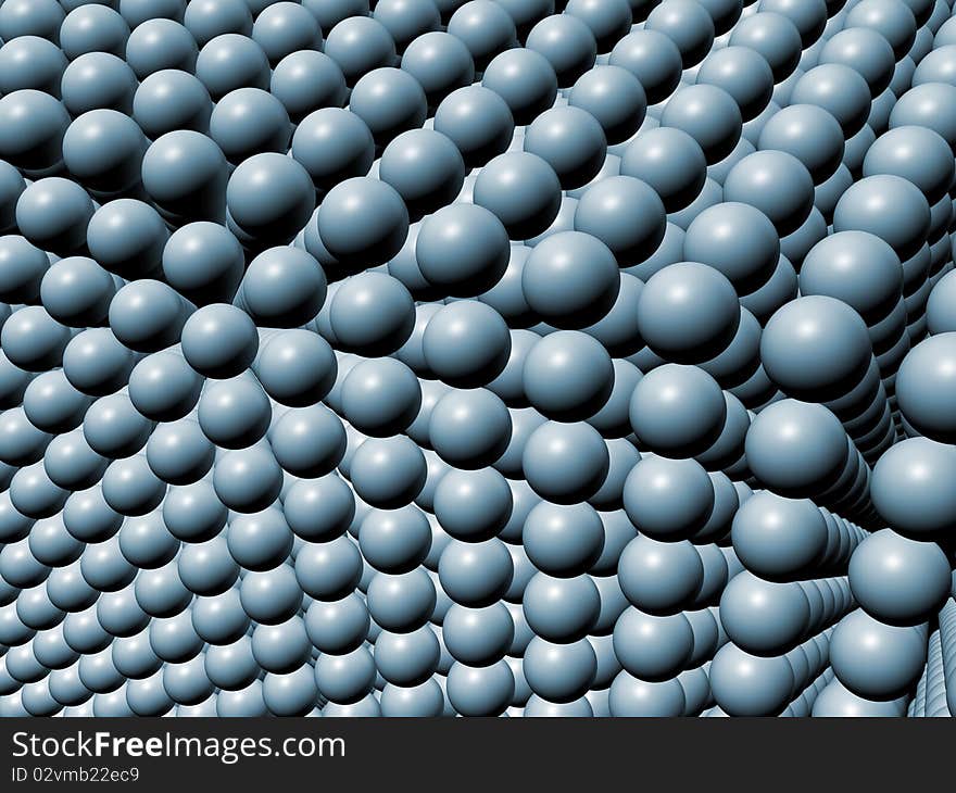 Array of Spheres