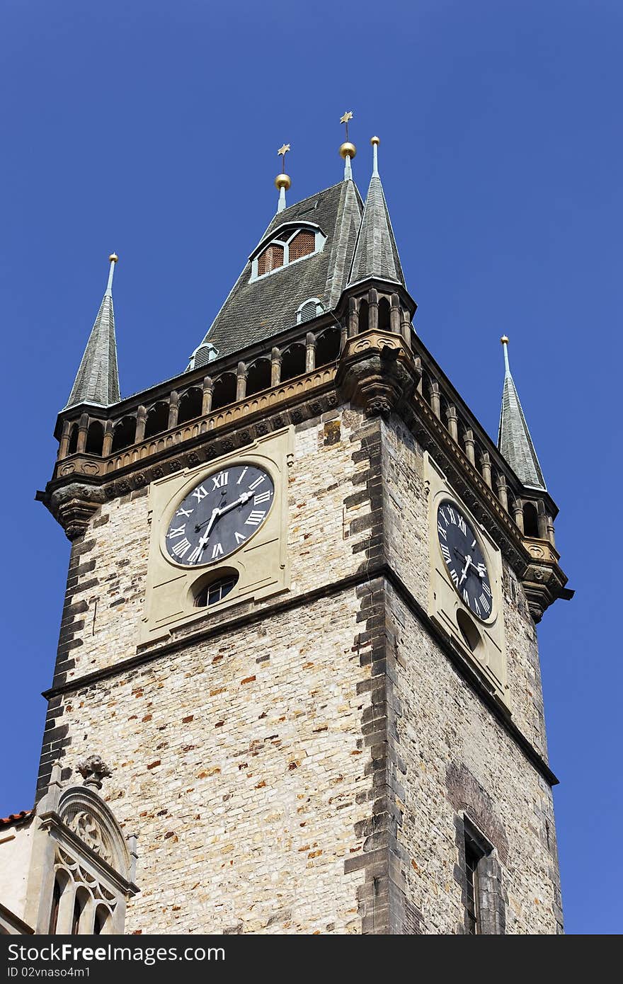 Bell tower in Prague