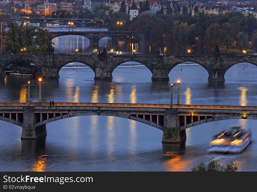 Bridges in Prague