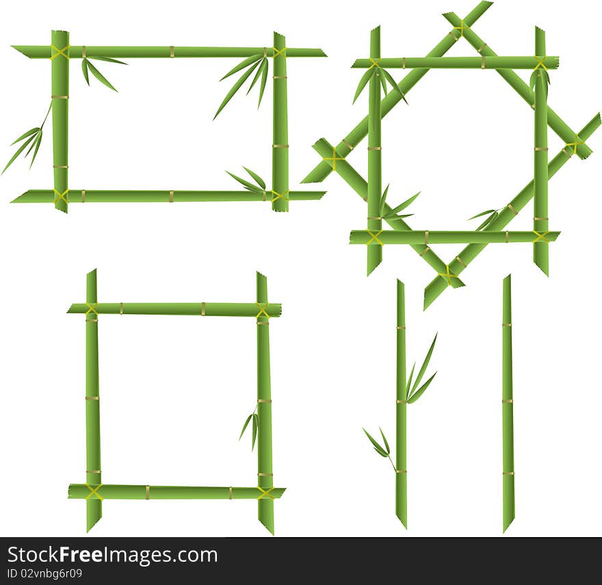 Set Of Bamboo Frames