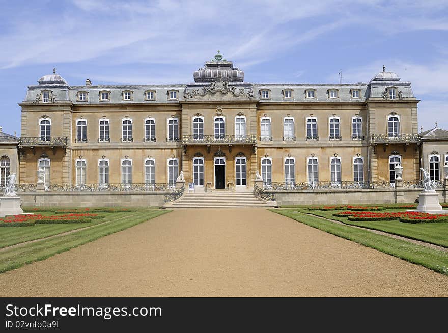 Wrest Houses in summer