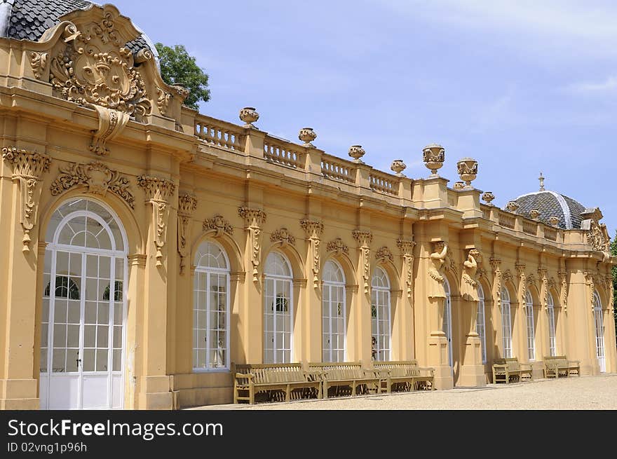 Windows of classic buildings