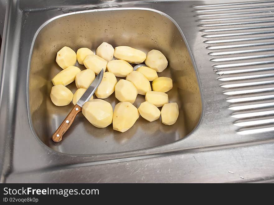 Refined potatoes