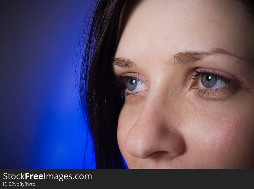 Portrait of a Girl close-up