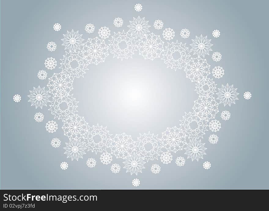 Snowflake background