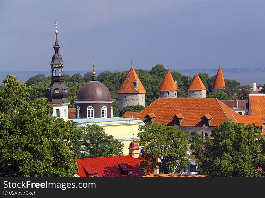 Old Town Of Tallinn