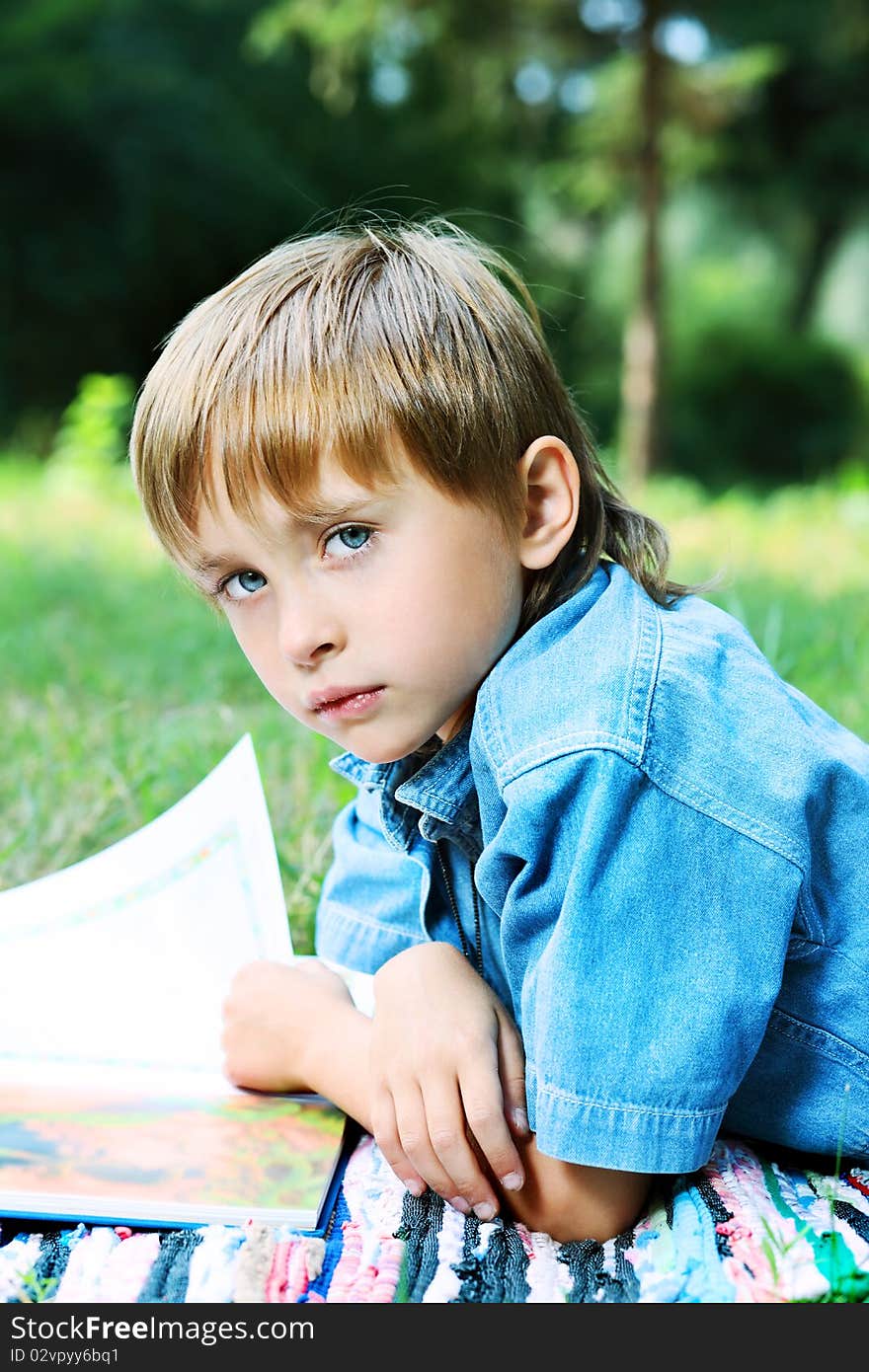 Boy At A Park