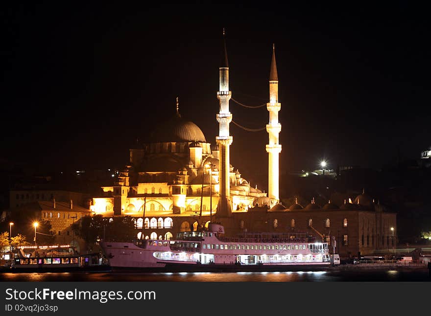 Eminonu Mosque in istanbul.