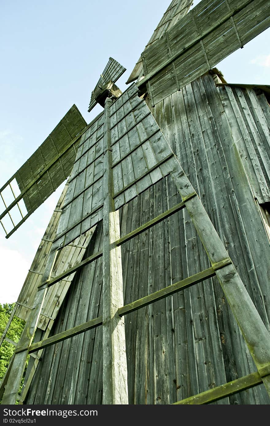 Detail of windmill