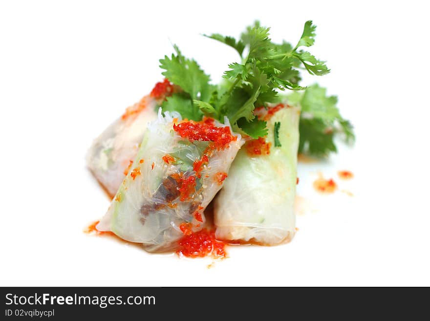 Chinese Spring Rolls (Popia)