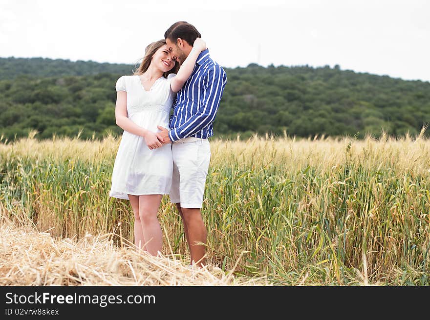 Young couple in love