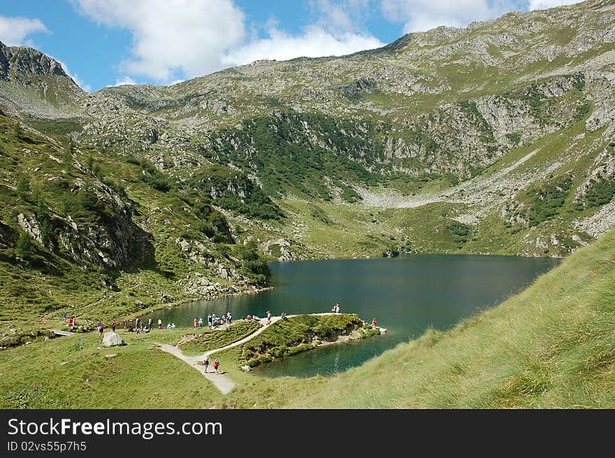 Ritorto Lake, Italian Apls.