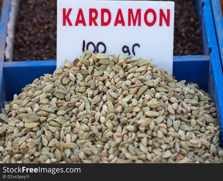 Seeds of cardamom