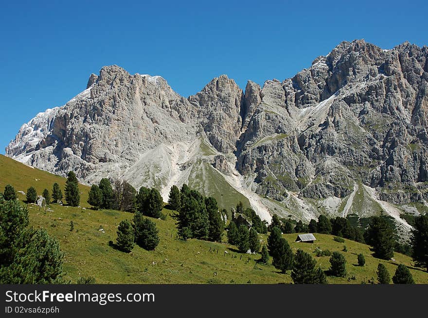 Italian Dolomites.