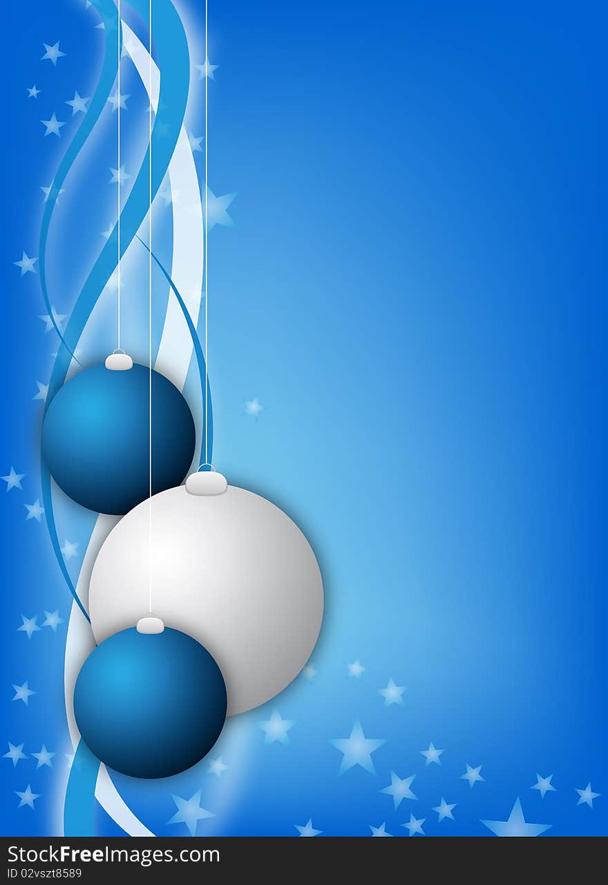 Blue abstract christmas background for design. Blue abstract christmas background for design