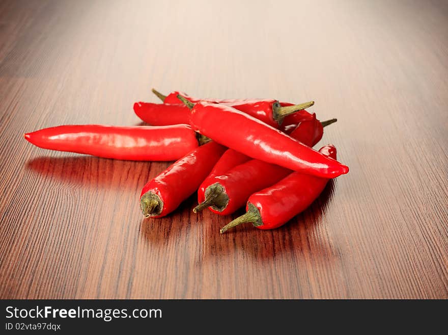 Red peppers