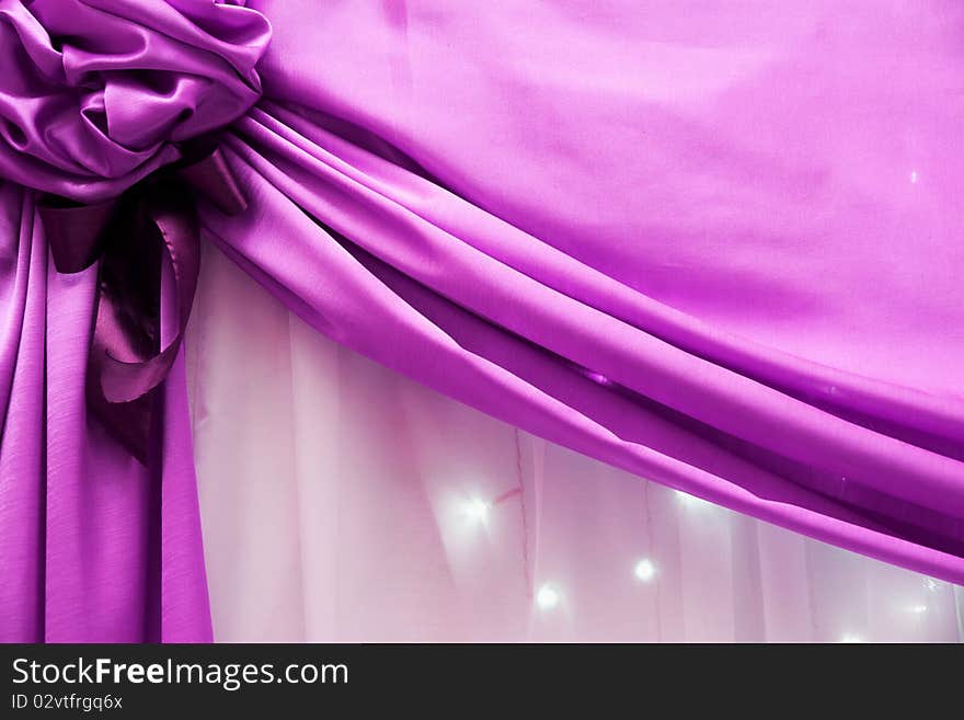 A magenta satin decoration background