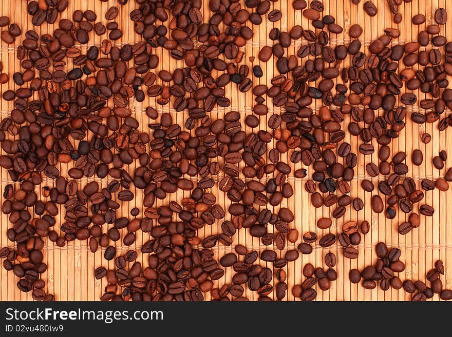 Coffee-beens background