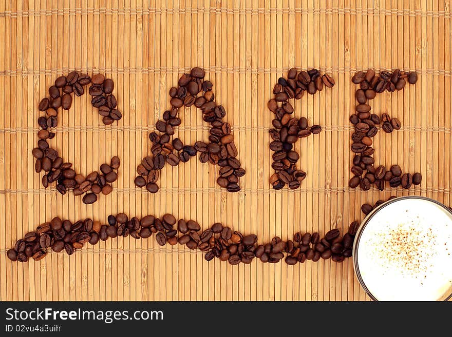 Coffee-beens background