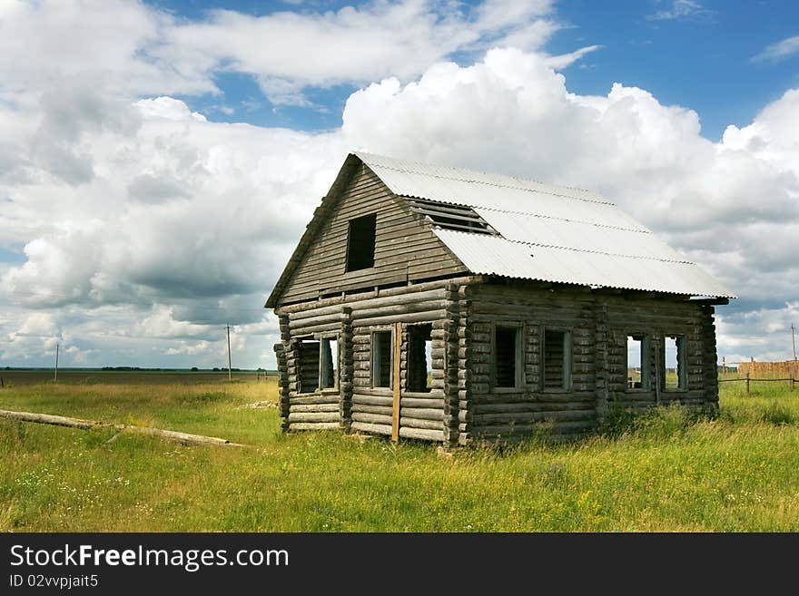 Old abandoned house, in the country