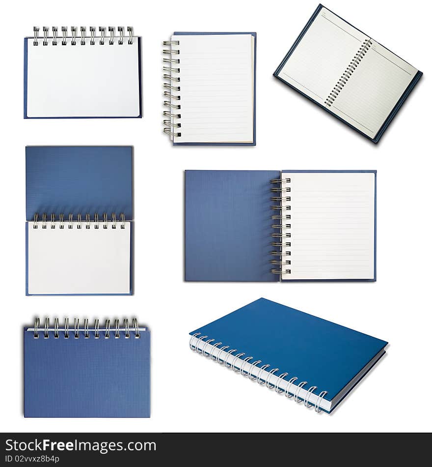 Blue Cover Notebook