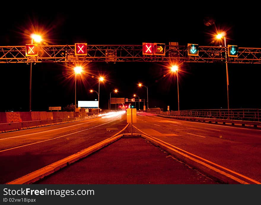 Jacques Cartier bridge in Montreal