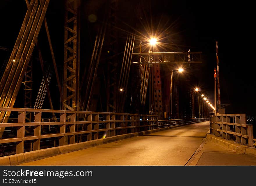 Victoria Bridge In Montreal