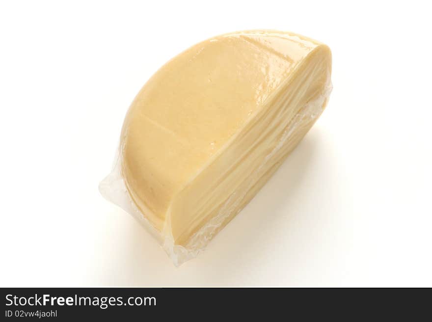 Cheese in plastic