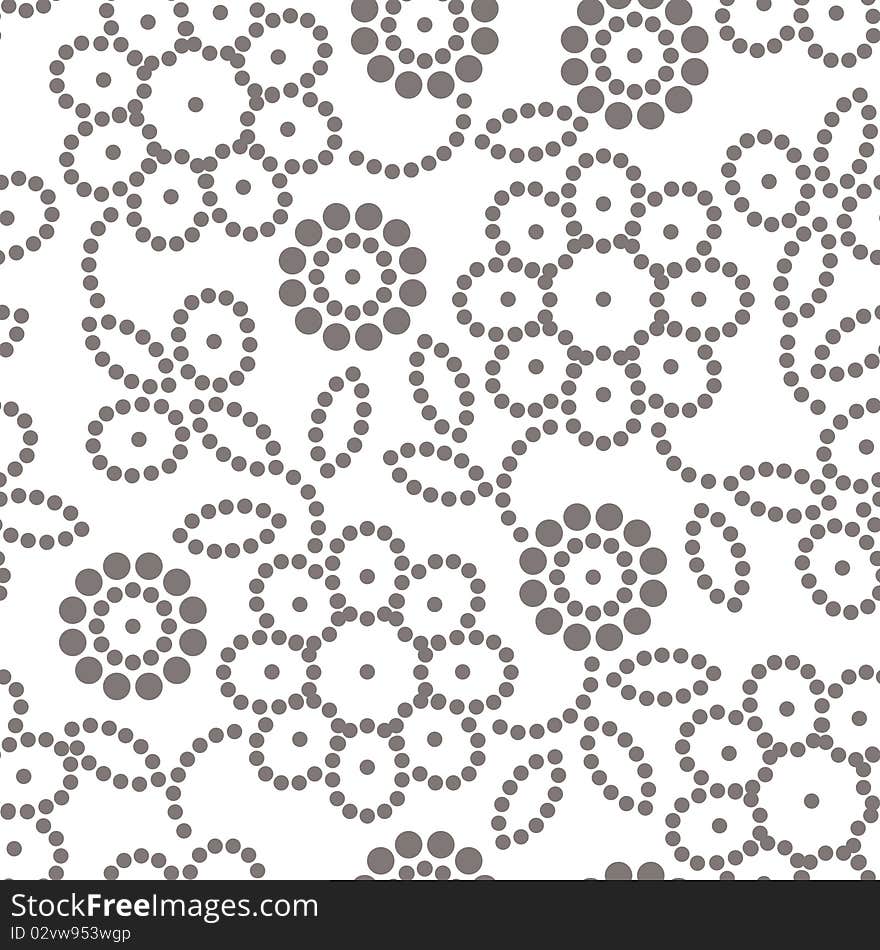 Abstract Floral Pattern