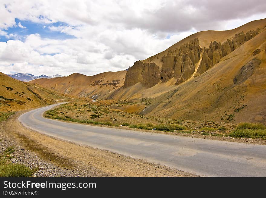 Naturally-made stone pillar in india. Naturally-made stone pillar in india