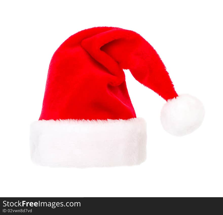 Santa hat Isolated over white background