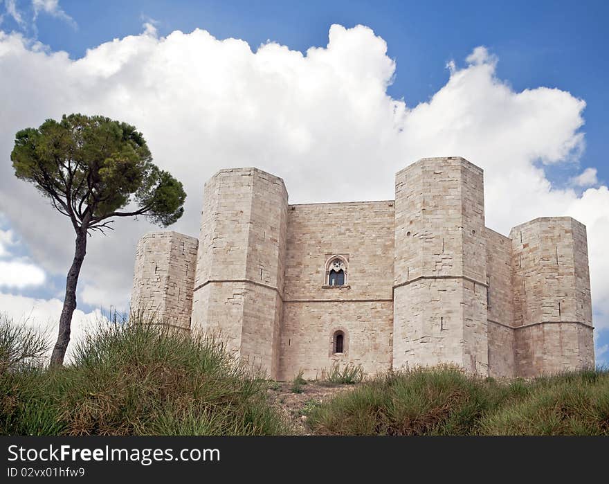 Castle Monte in Italy (Puglia). Castle Monte in Italy (Puglia)